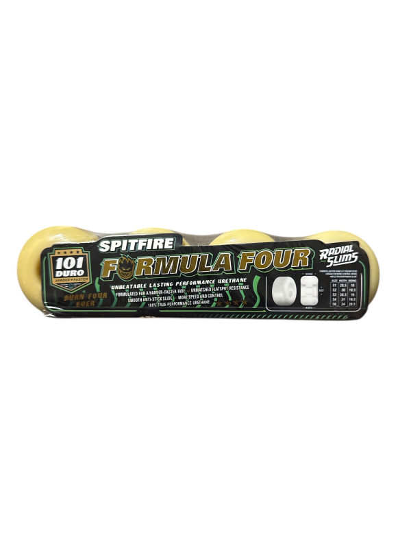 Spitfire Wheels Formula Four Radial Slims 101 DURO